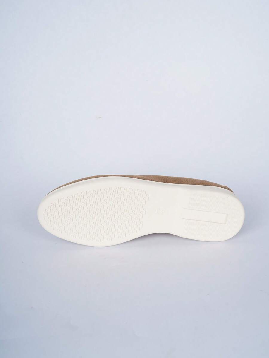Belize™ | Mocassins casual kaki à franges et boucle décorative