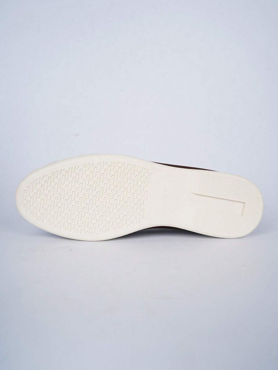 Belize™ | Mocassins casual kaki à franges et boucle décorative
