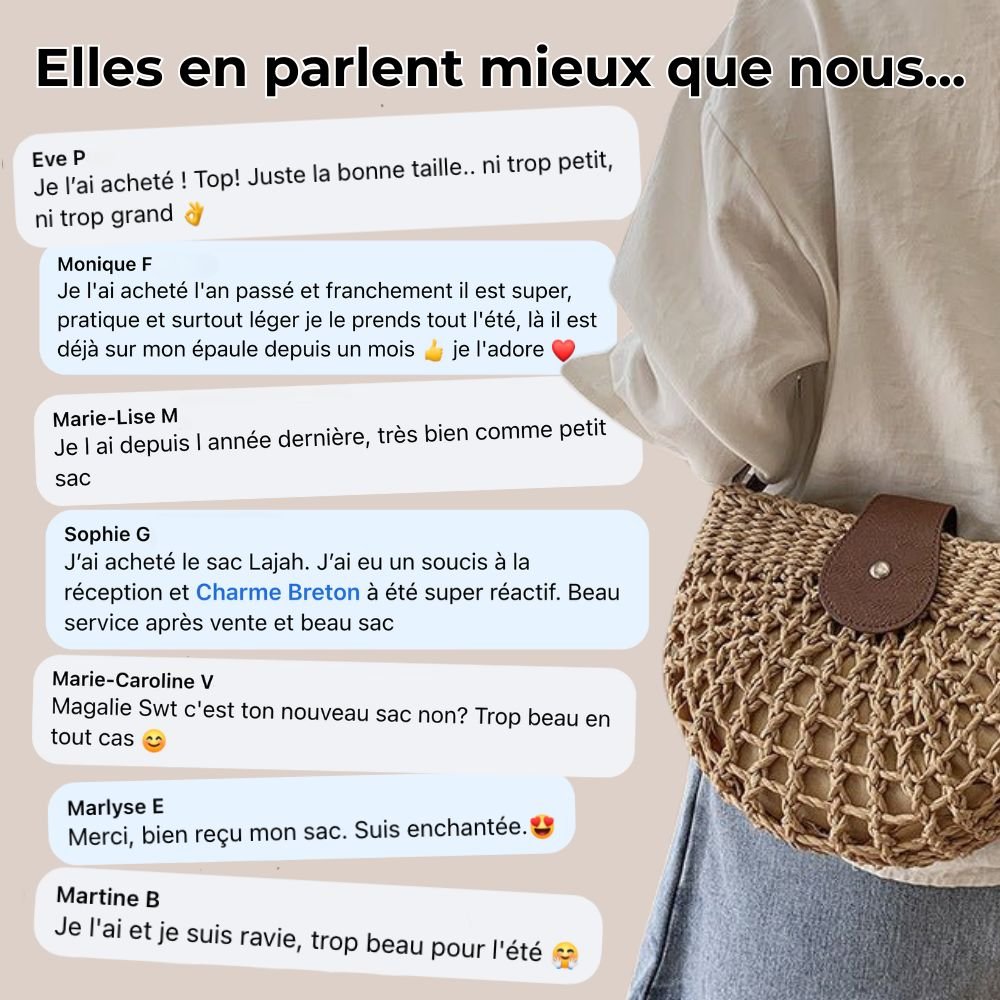 Naïa™ | Sac Bohème Tressé – Édition Été