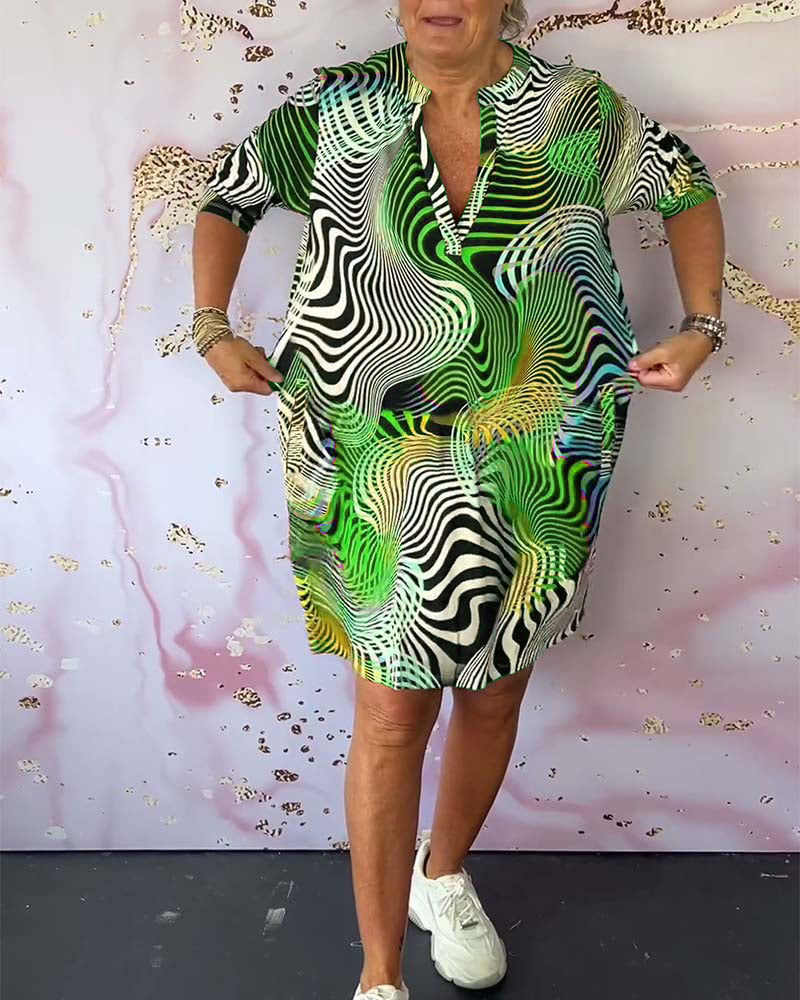 Belle Étoile Nice™ | Robe vive à col en V
