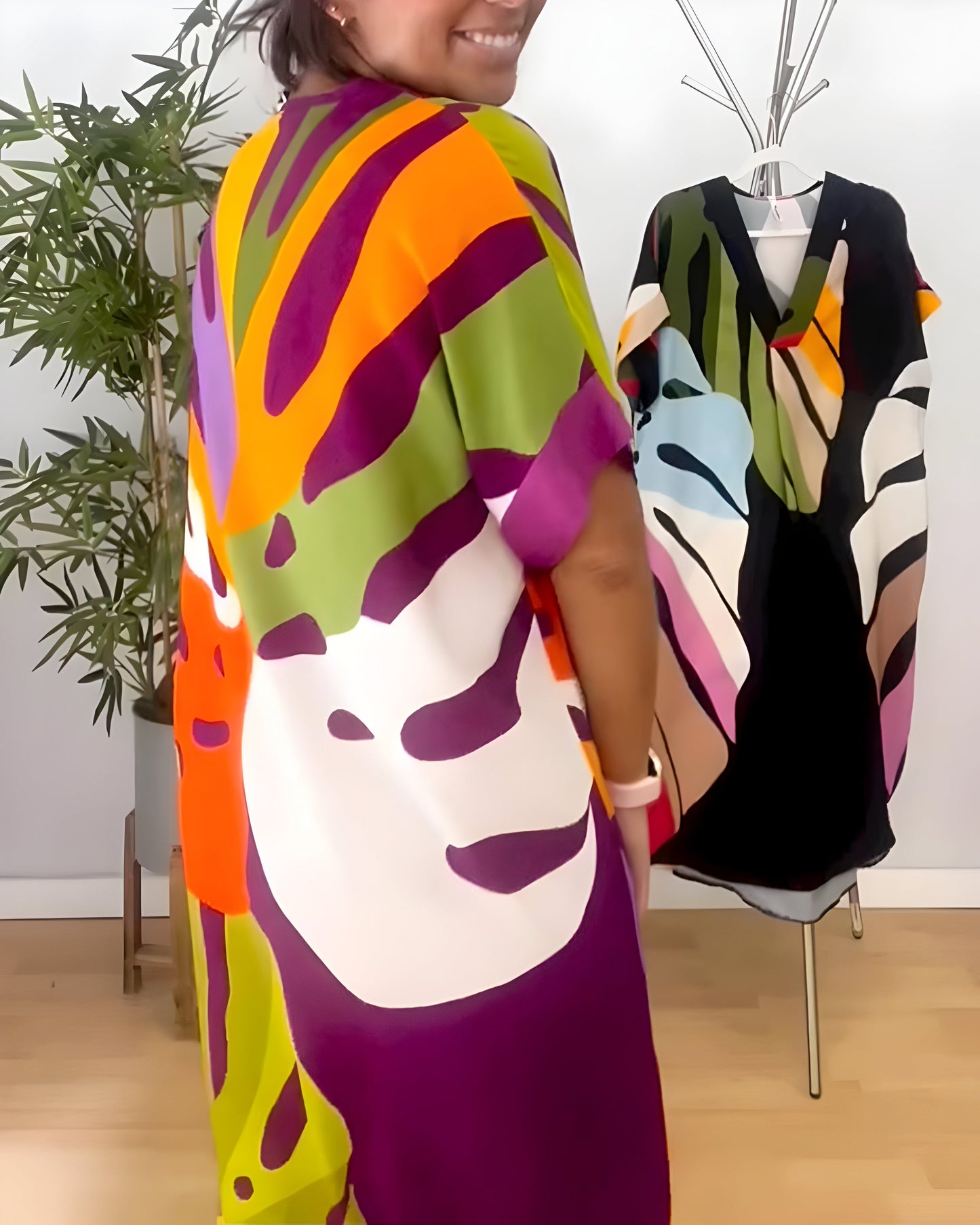 Naïma™ - Vestido de colores