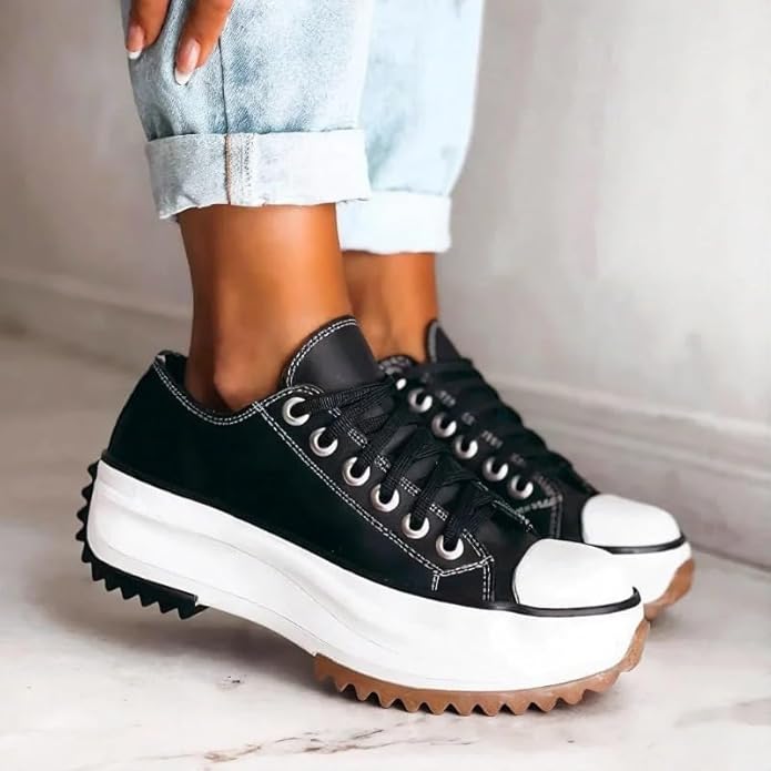 Eveloise™ | Baskets Confortables à Semelle Plateforme