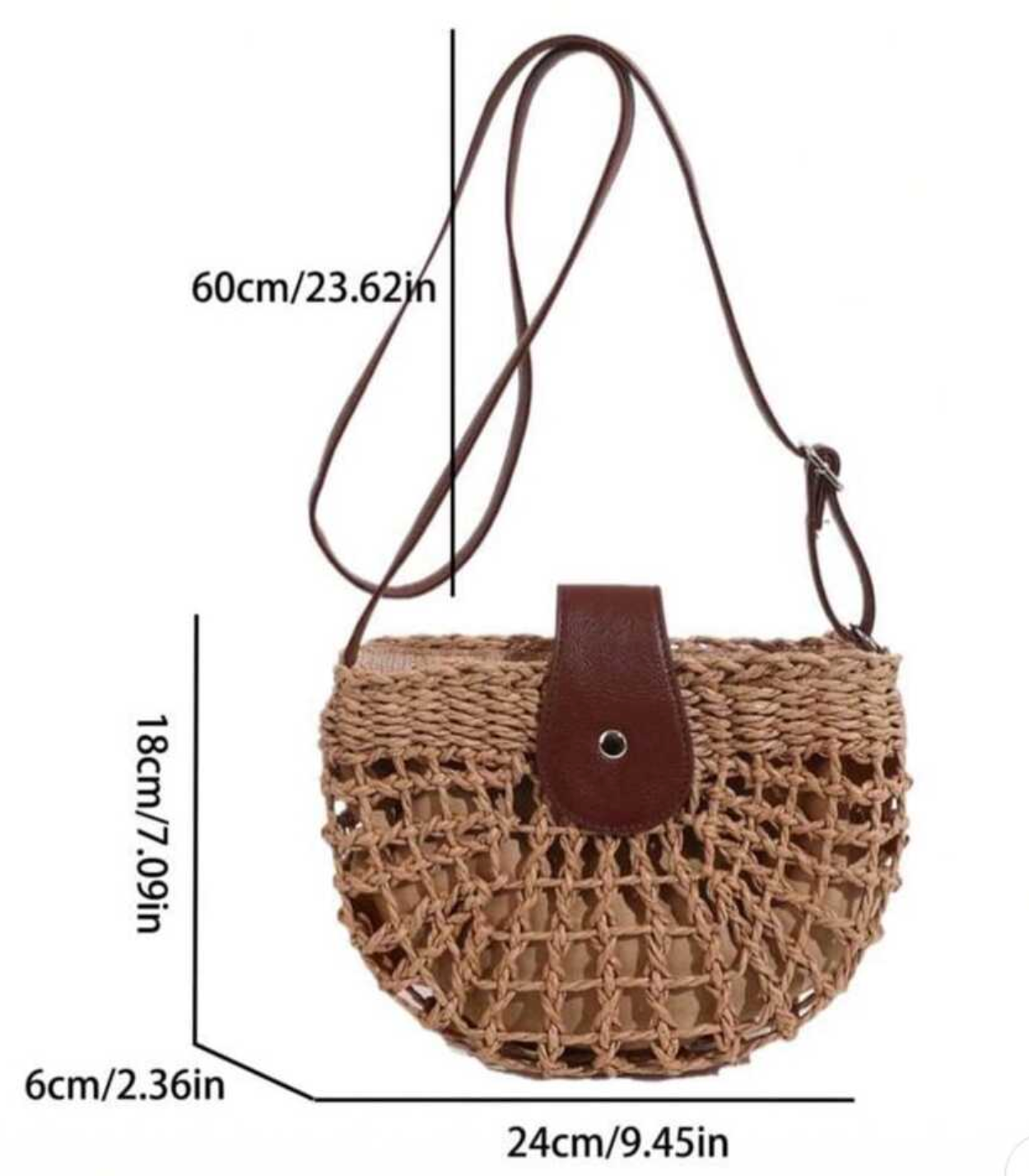 Naïa™ | Sac Bohème Tressé – Édition Été