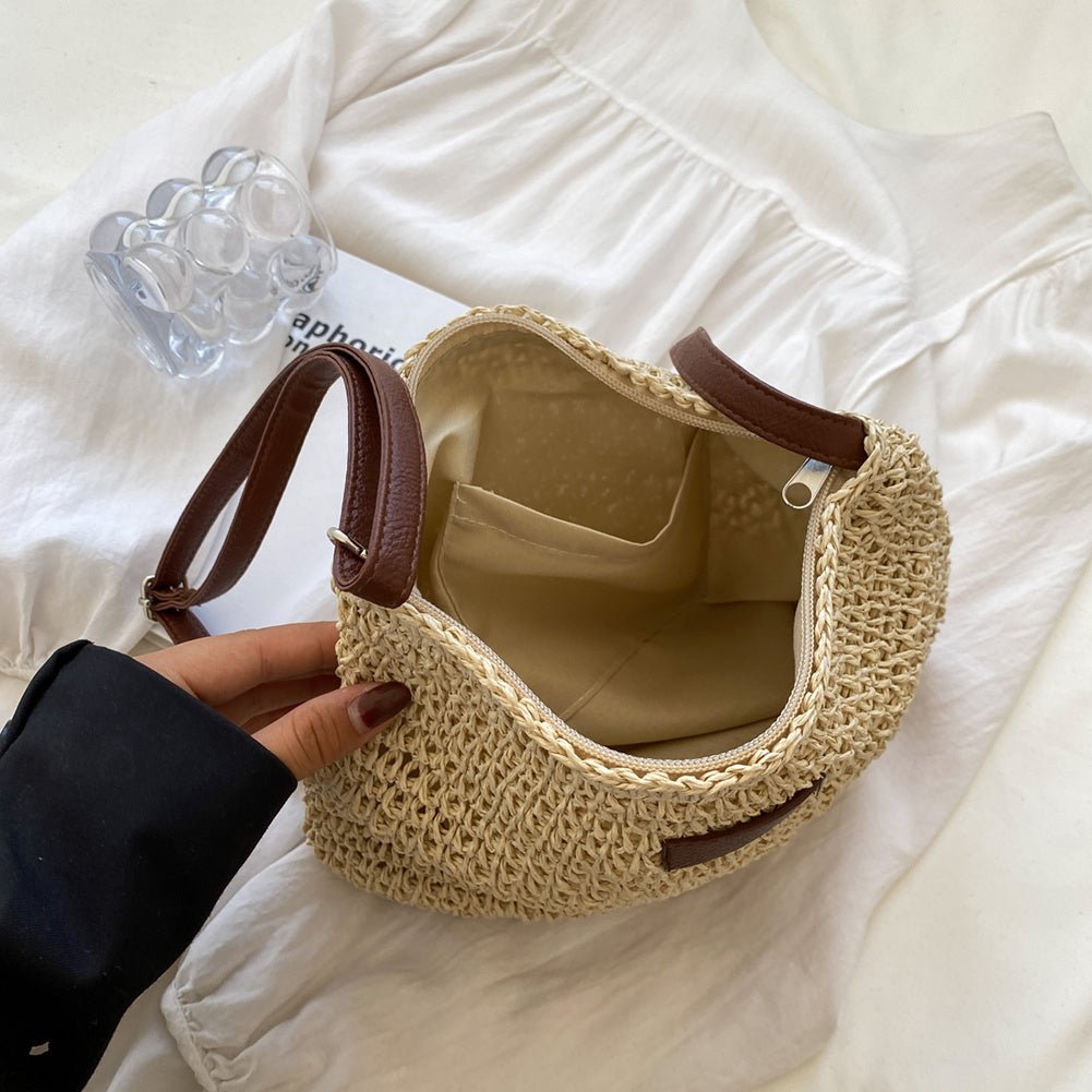 Belle Étoile Nice™ | Lajah - Sac Bohème Tressé – Épuré & Naturel