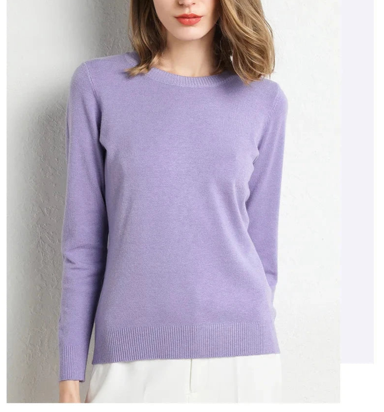 Mélisande™ | Pull confort en laine essentiel