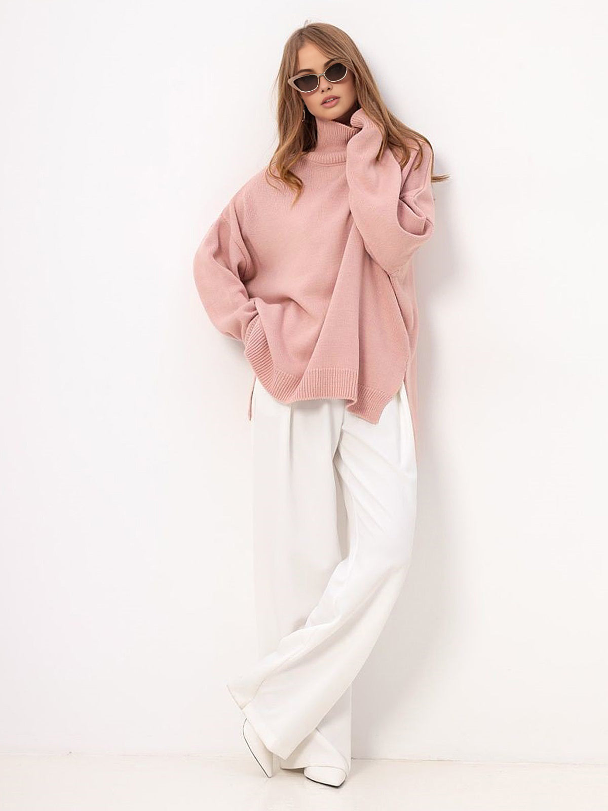 Esméralda™ | Pull avec fente surdimensionnée