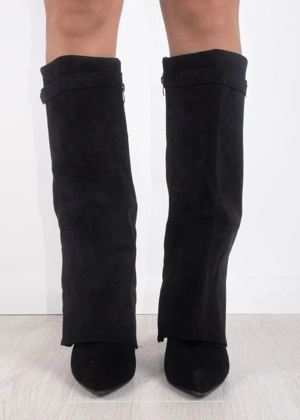 Belle Étoile Nice™ | Bottes Hautes en Daim Lavista