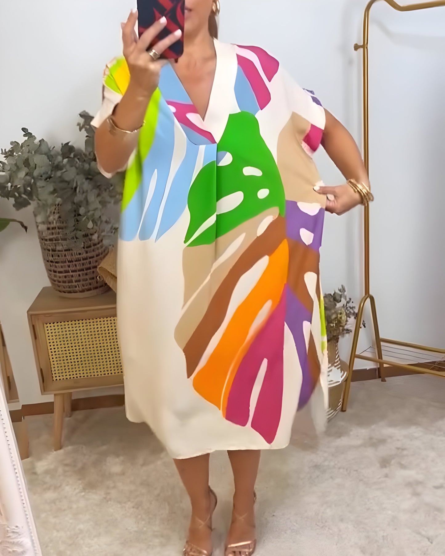 Naïma™ - Vestido de colores