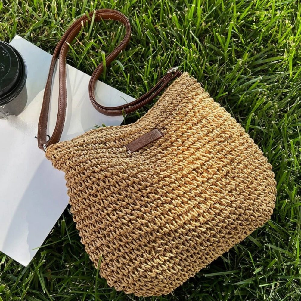 Belle Étoile Nice™ | Lajah - Sac Bohème Tressé – Épuré & Naturel