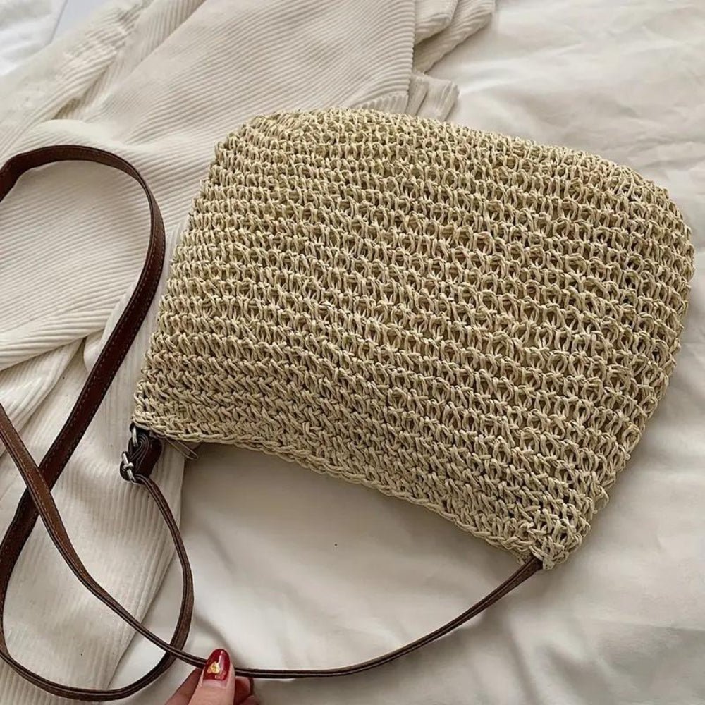 Belle Étoile Nice™ | Lajah - Sac Bohème Tressé – Épuré & Naturel