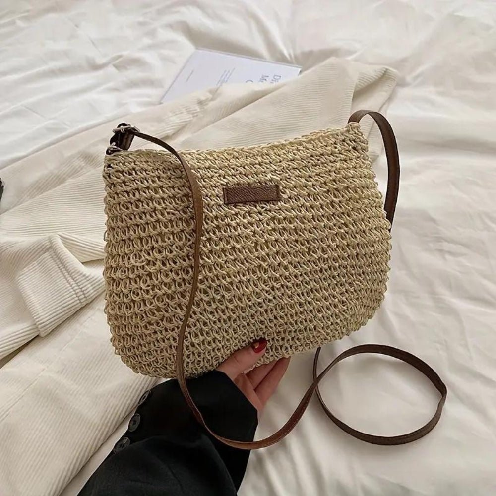 Belle Étoile Nice™ | Lajah - Sac Bohème Tressé – Épuré & Naturel