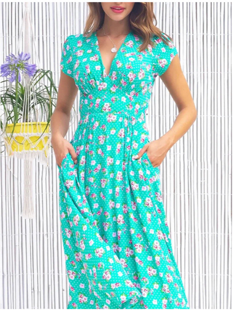 Belle Étoile Nice™ | Fienna – Robe Midi à Boutons