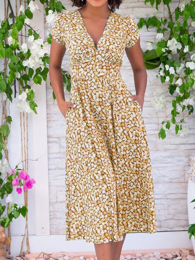 Belle Étoile Nice™ | Fienna – Robe Midi à Boutons