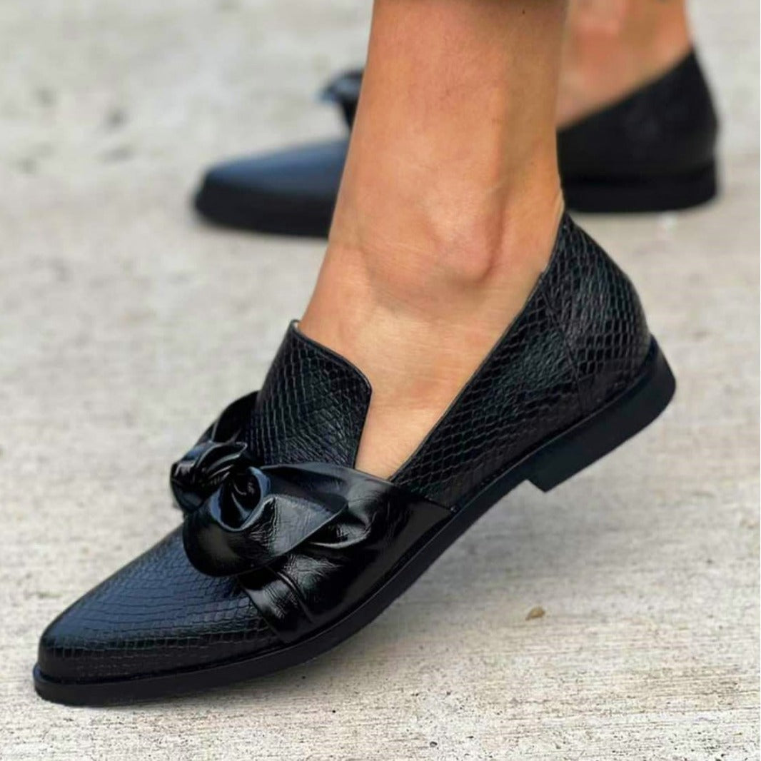 Belle Étoile Nice™ | Colette - Mocassin avec Détail Nœud