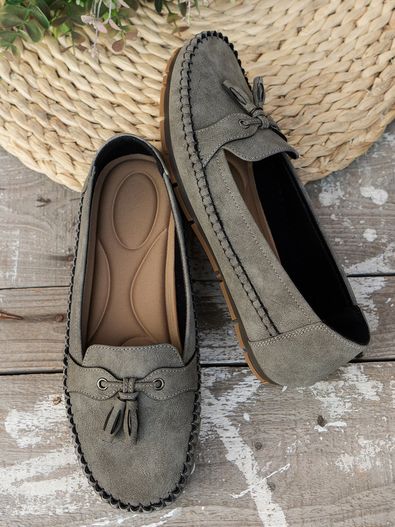 Ingrid™ | Mocassins Orthopédiques Vintage – Style et confort en parfaite harmonie