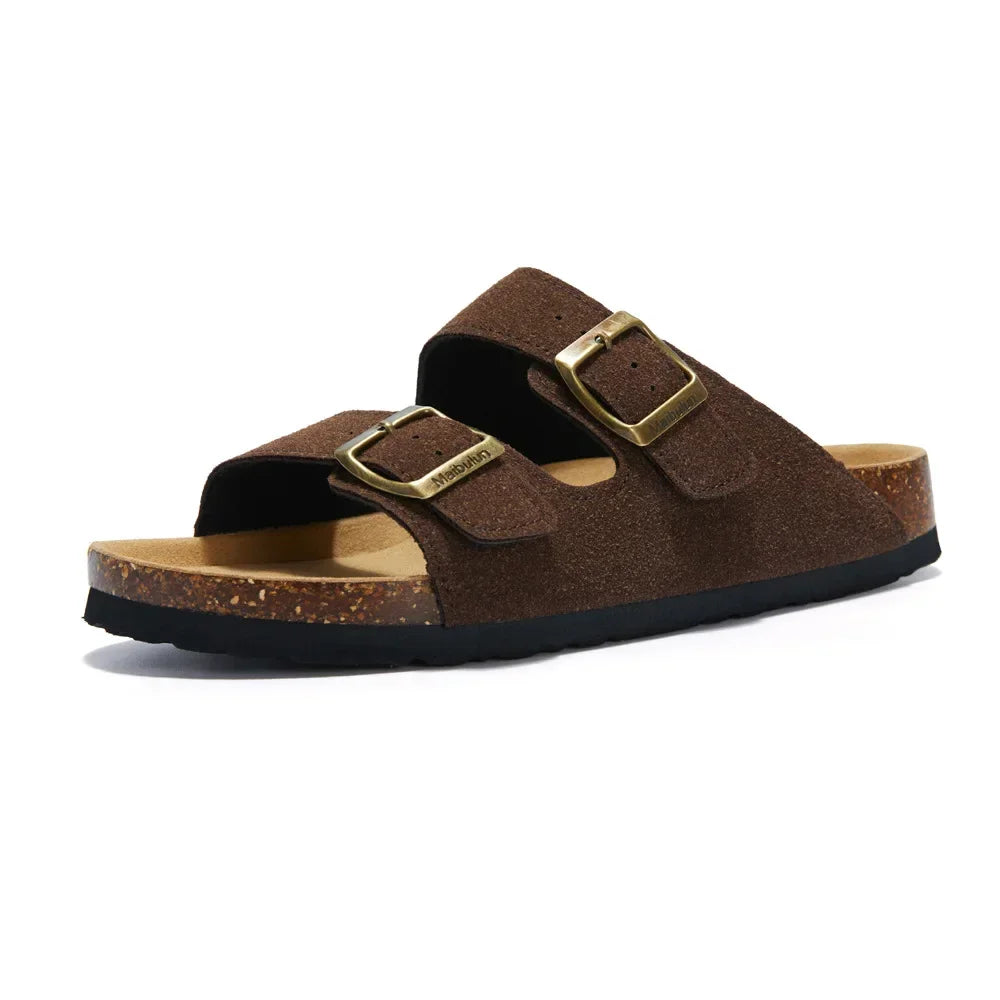 Solène™ | Sandales Femme à Double Bride et Semelle Confort