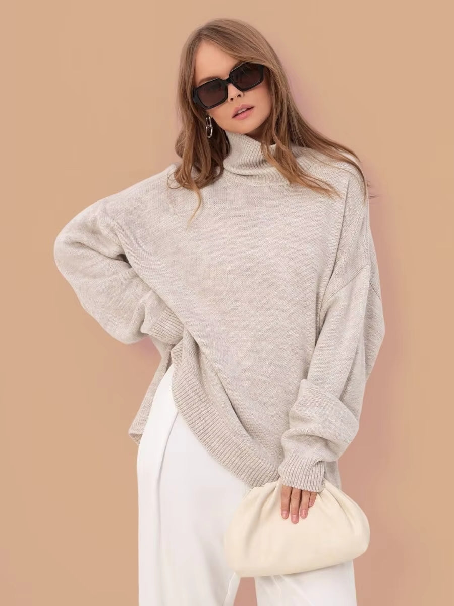 Esméralda™ | Pull avec fente surdimensionnée