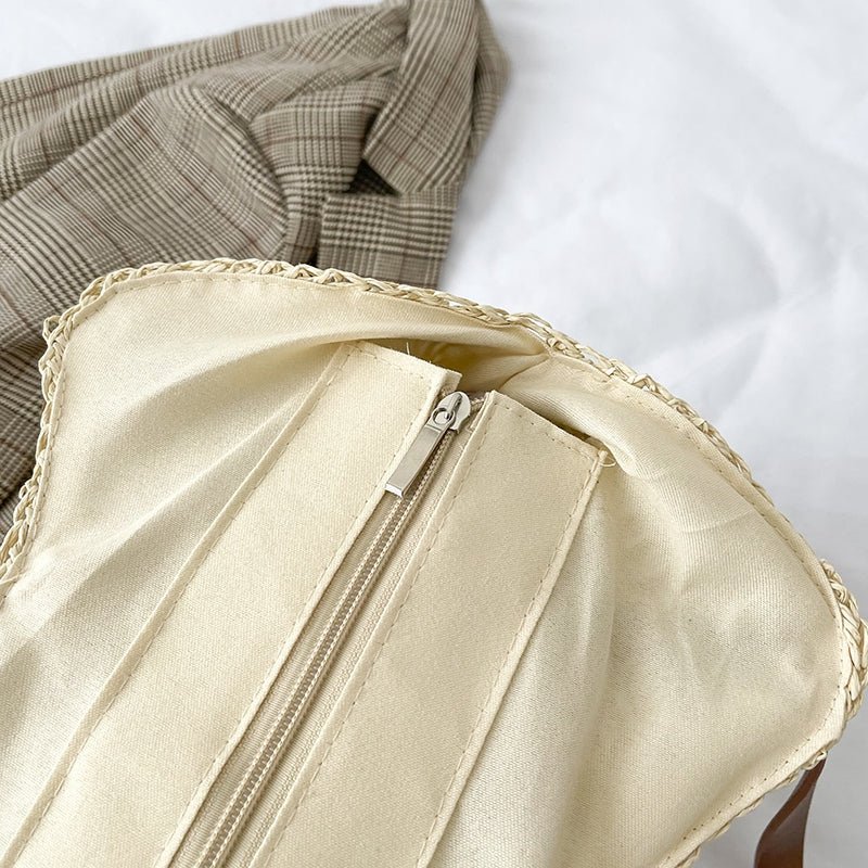 Belle Étoile Nice™ | Althéa - Grand Sac en Paille Bohème – Élégance Naturelle