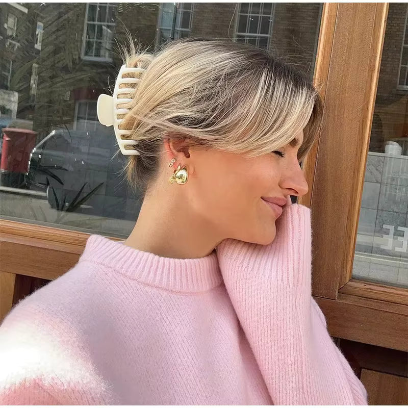 Belle Étoile Nice™ | Pull oversize femme en maille – doux, chaud et parfait pour l’automne