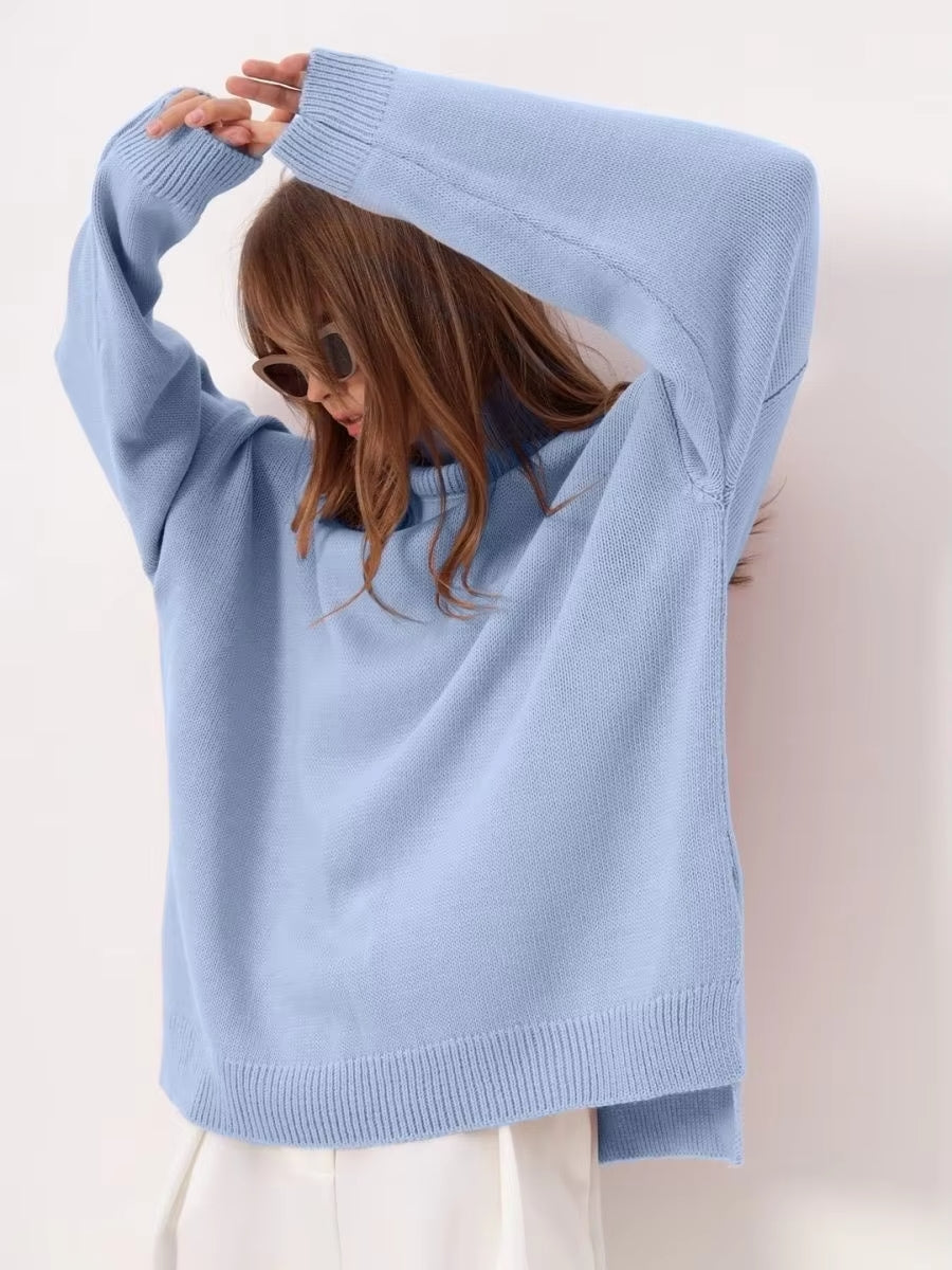 Esméralda™ | Pull avec fente surdimensionnée
