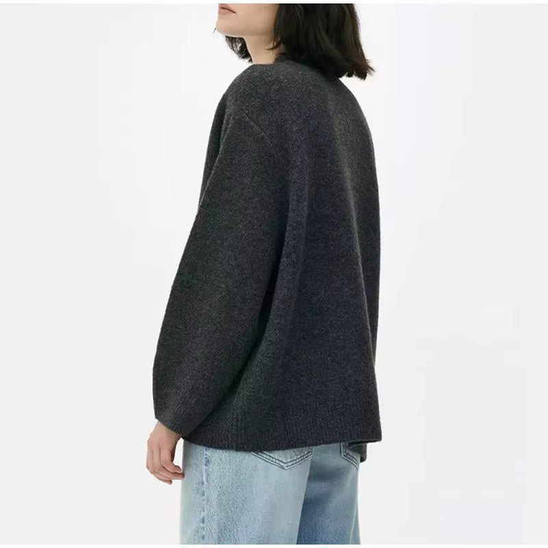 Belle Étoile Nice™ | Pull oversize femme en maille – doux, chaud et parfait pour l’automne