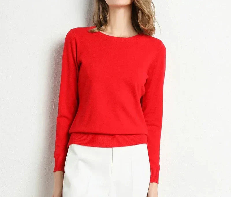 Mélisande™ | Pull confort en laine essentiel