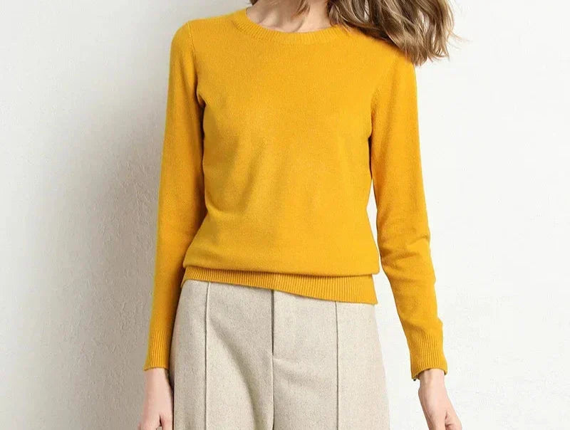 Mélisande™ | Pull confort en laine essentiel