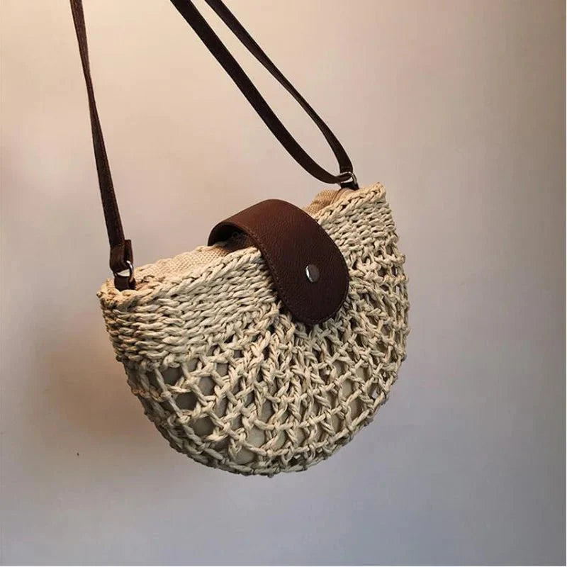 Naïa™ | Sac Bohème Tressé – Édition Été