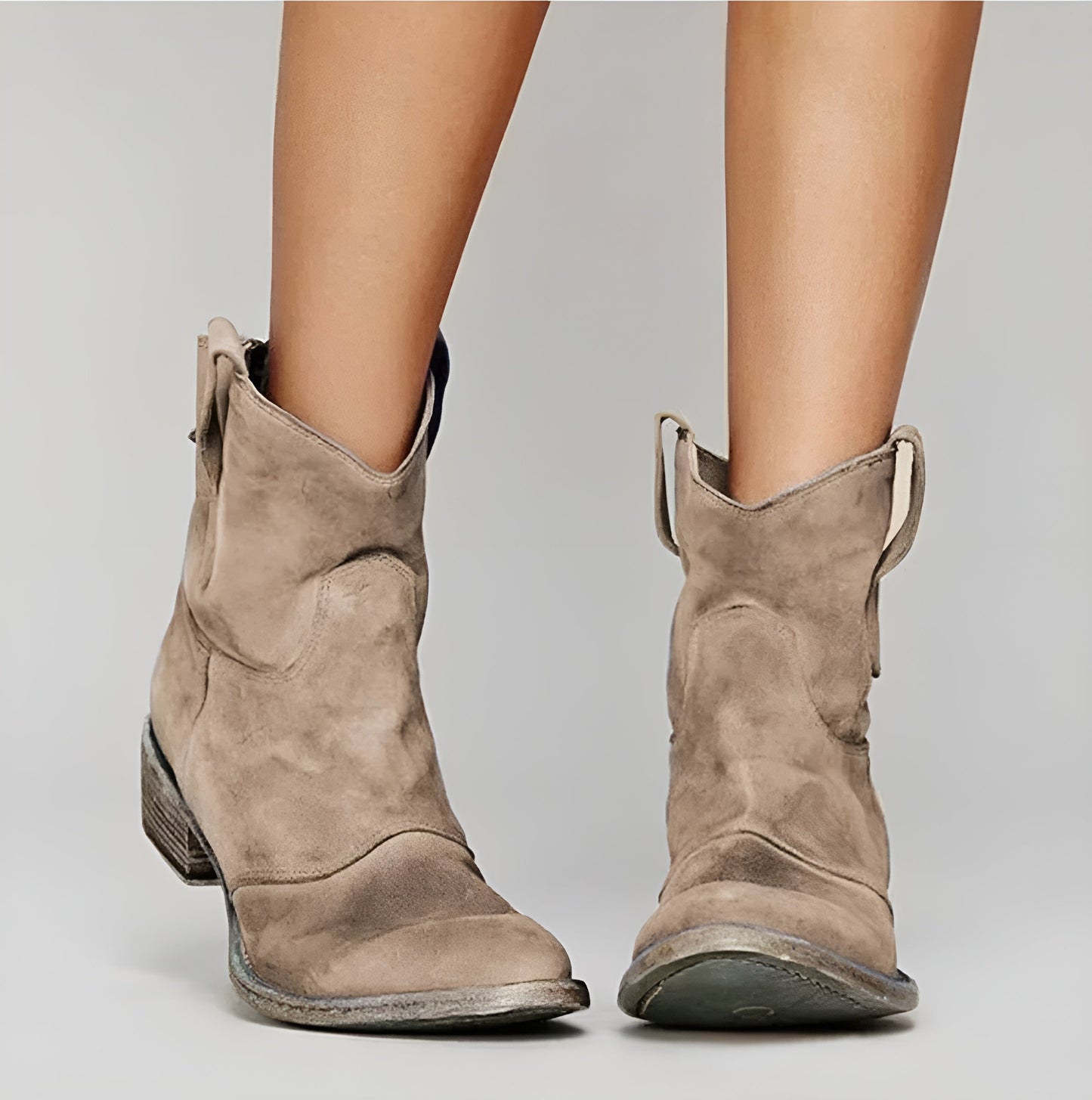 Belle Étoile Nice™ | Roselle - Bottines en Suède à l’Esprit Bohème