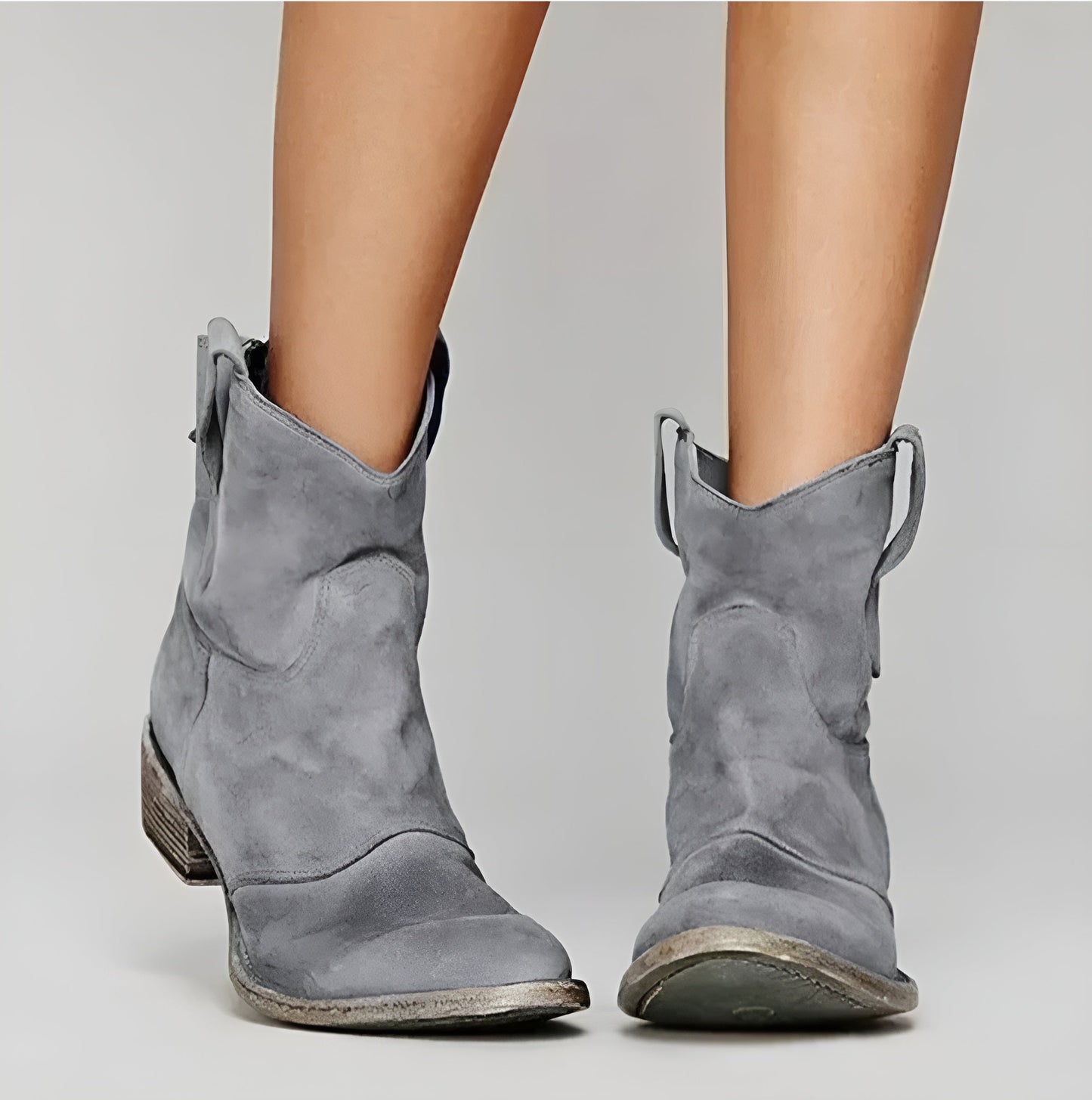 Belle Étoile Nice™ | Roselle - Bottines en Suède à l’Esprit Bohème