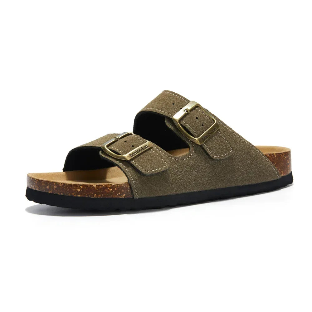 Solène™ | Sandales Femme à Double Bride et Semelle Confort