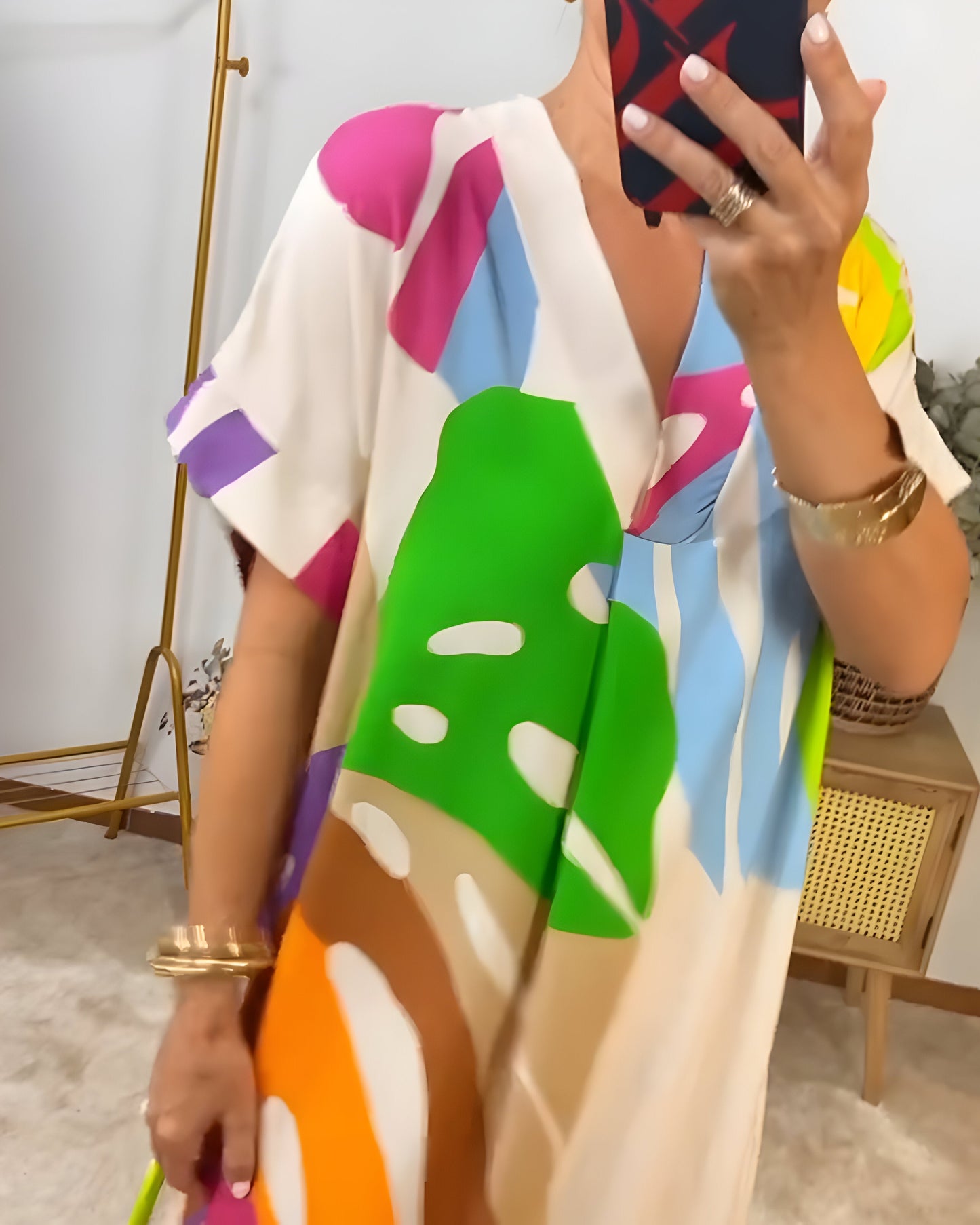 Naïma™ - Vestido de colores