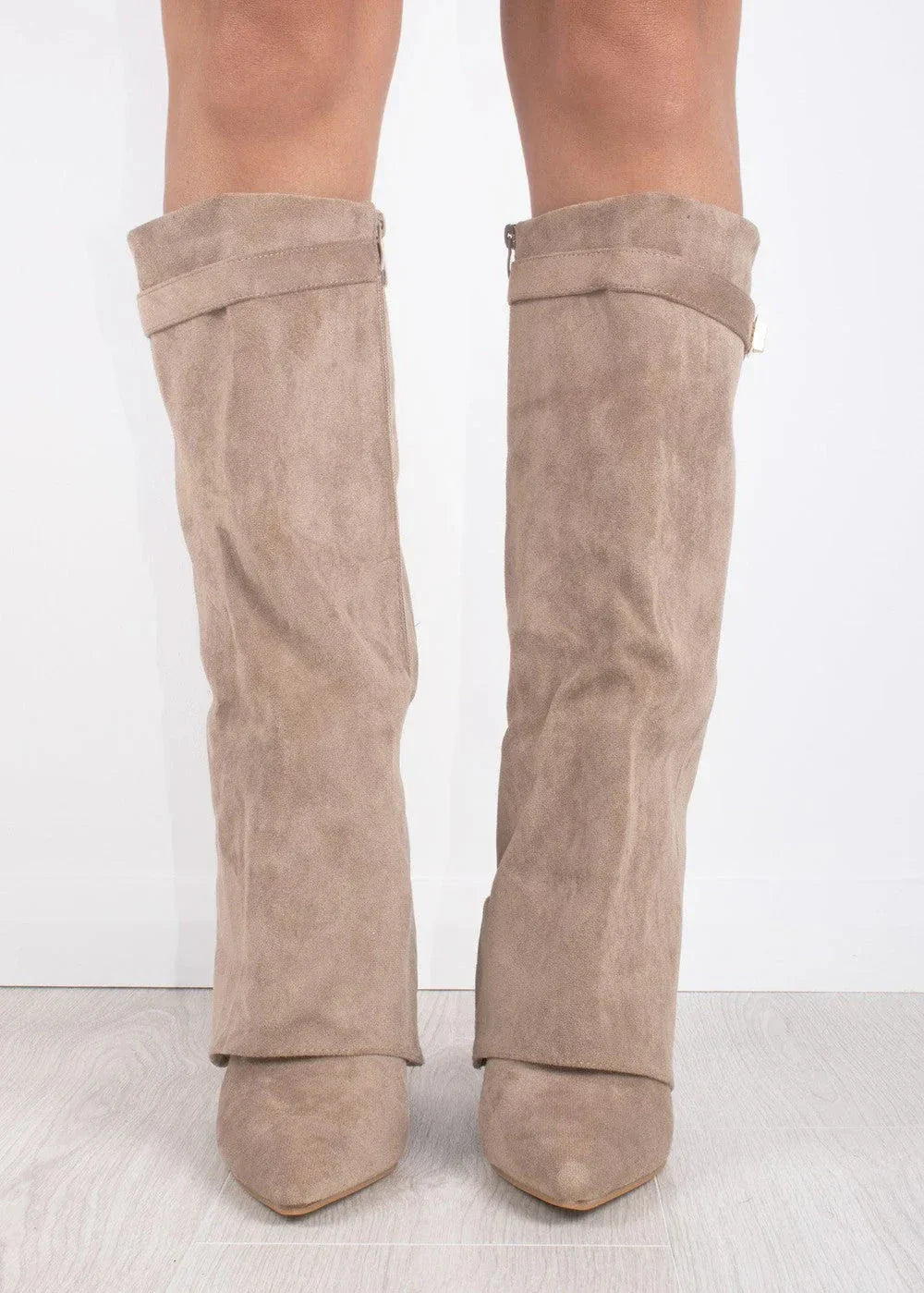 Belle Étoile Nice™ | Bottes Hautes en Daim Lavista