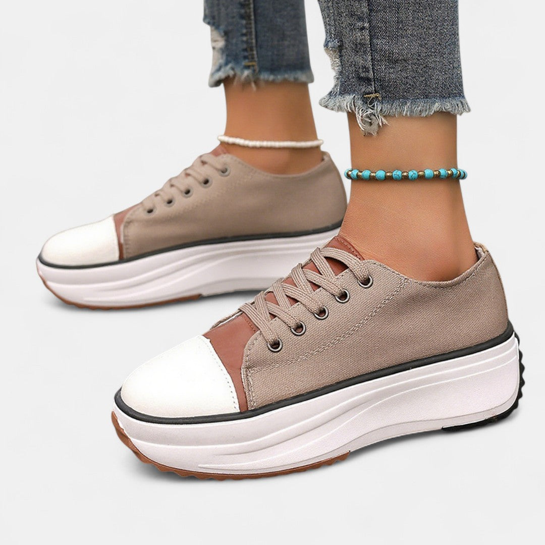 Eveloise™ | Baskets Confortables à Semelle Plateforme
