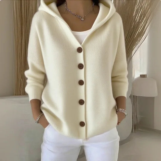 Belle Étoile Nice™ | Philomène – Cardigan à capuche en coton doux