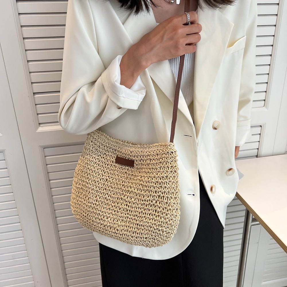 Belle Étoile Nice™ | Lajah - Sac Bohème Tressé – Épuré & Naturel