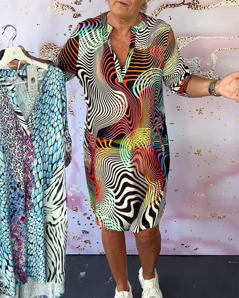Belle Étoile Nice™ | Robe vive à col en V