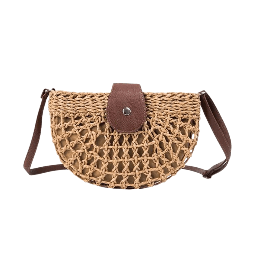 Naïa™ | Sac Bohème Tressé – Édition Été