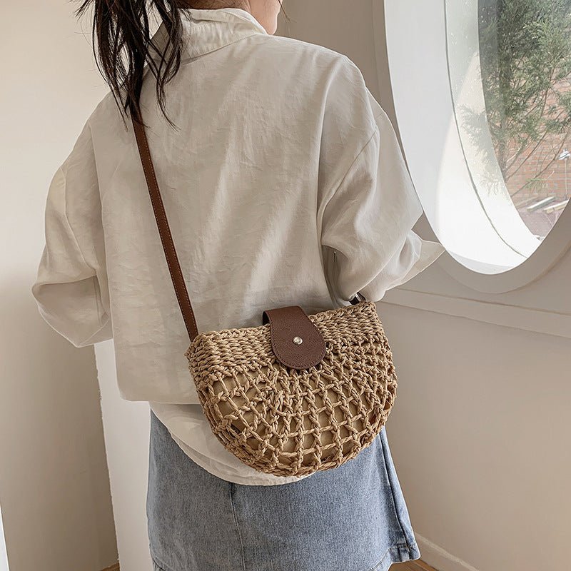 Naïa™ | Sac Bohème Tressé – Édition Été