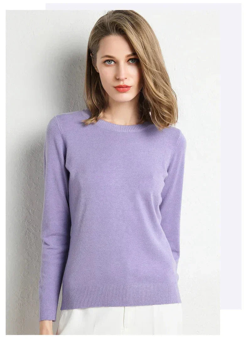 Mélisande™ | Pull confort en laine essentiel