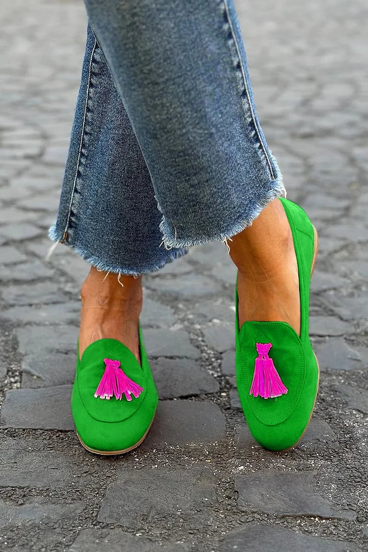 Marieke | Kwastjes Loafers