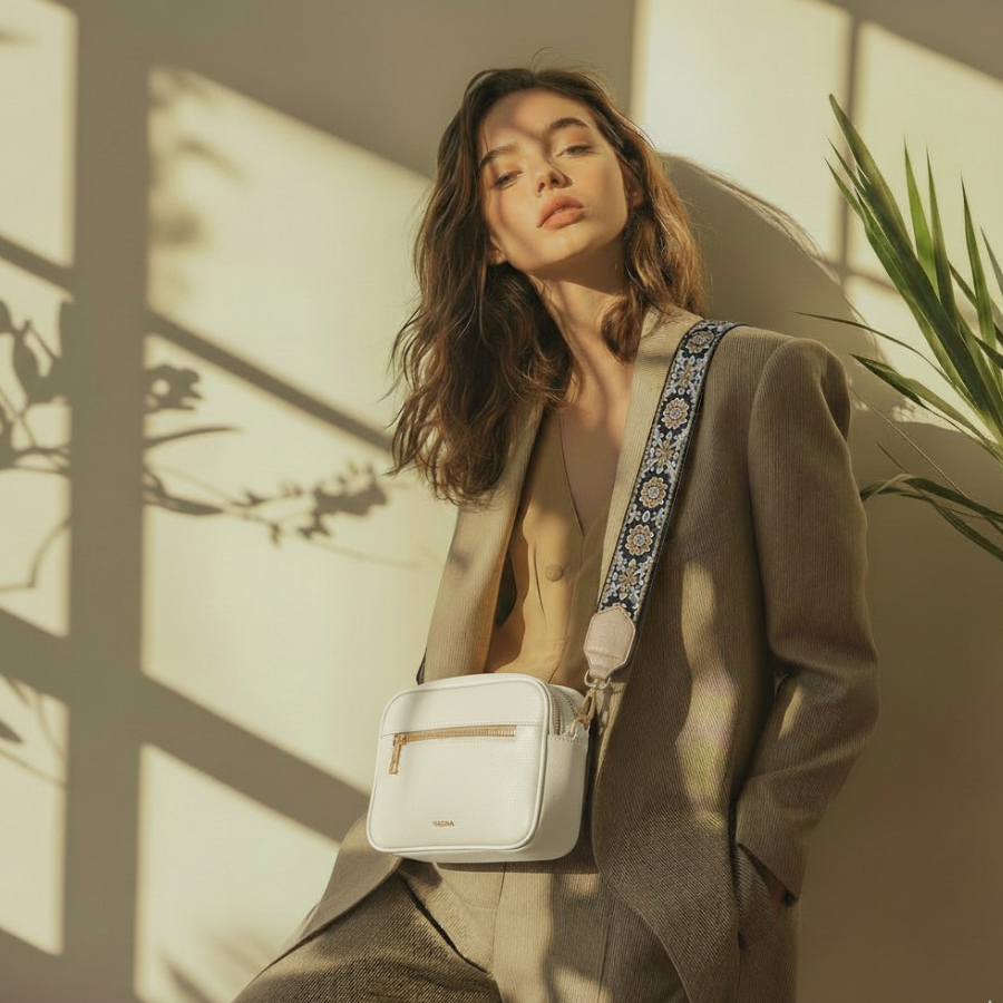 Belle Étoile Nice™ | Sac à bandoulière en cuir élégant