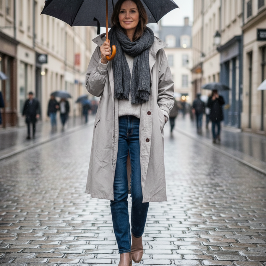 Belle Étoile Nice™ | Catherine – Trench-coat pour une élégance sans effort