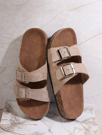 Solène™ | Sandales Femme à Double Bride et Semelle Confort