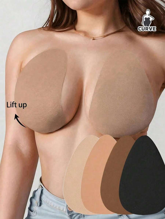 Aurélie™ | Bandes adhésives en silicone invisibles sans bretelles pour un maintien élégant