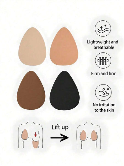 Aurélie™ | Bandes adhésives en silicone invisibles sans bretelles pour un maintien élégant