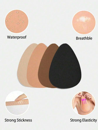 Aurélie™ | Bandes adhésives en silicone invisibles sans bretelles pour un maintien élégant