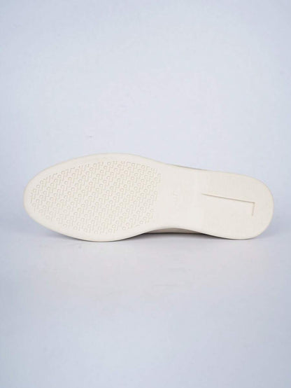 Belize™ | Mocassins casual kaki à franges et boucle décorative