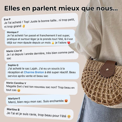 Naïa™ | Sac Bohème Tressé – Édition Été