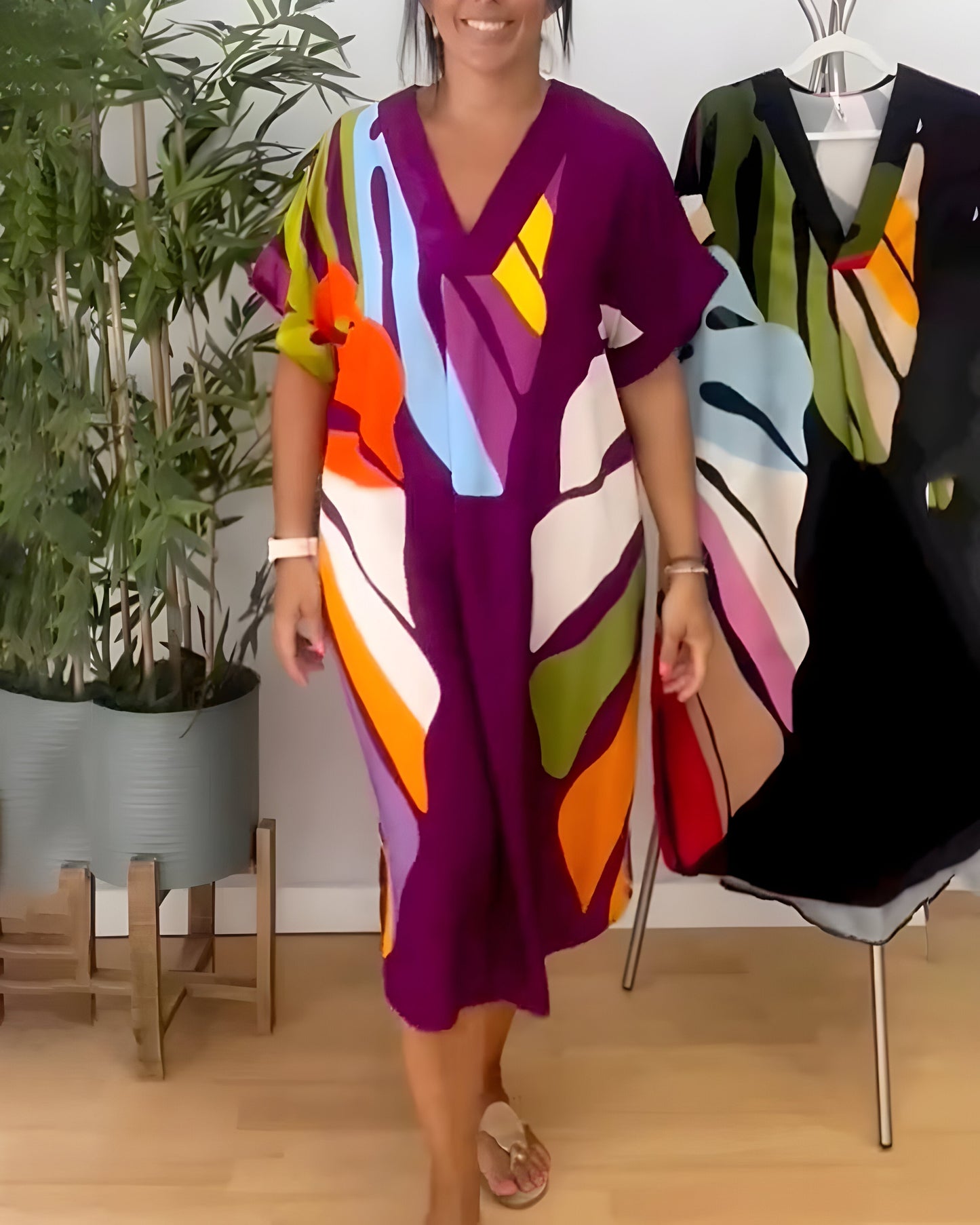 Naïma™ - Vestido de colores